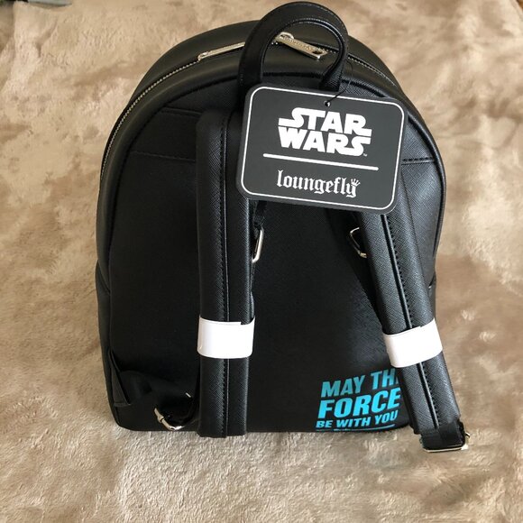 NWT Loungefly Disney Star Wars Original Trilogy Mini Backpack - Picture 3 of 5